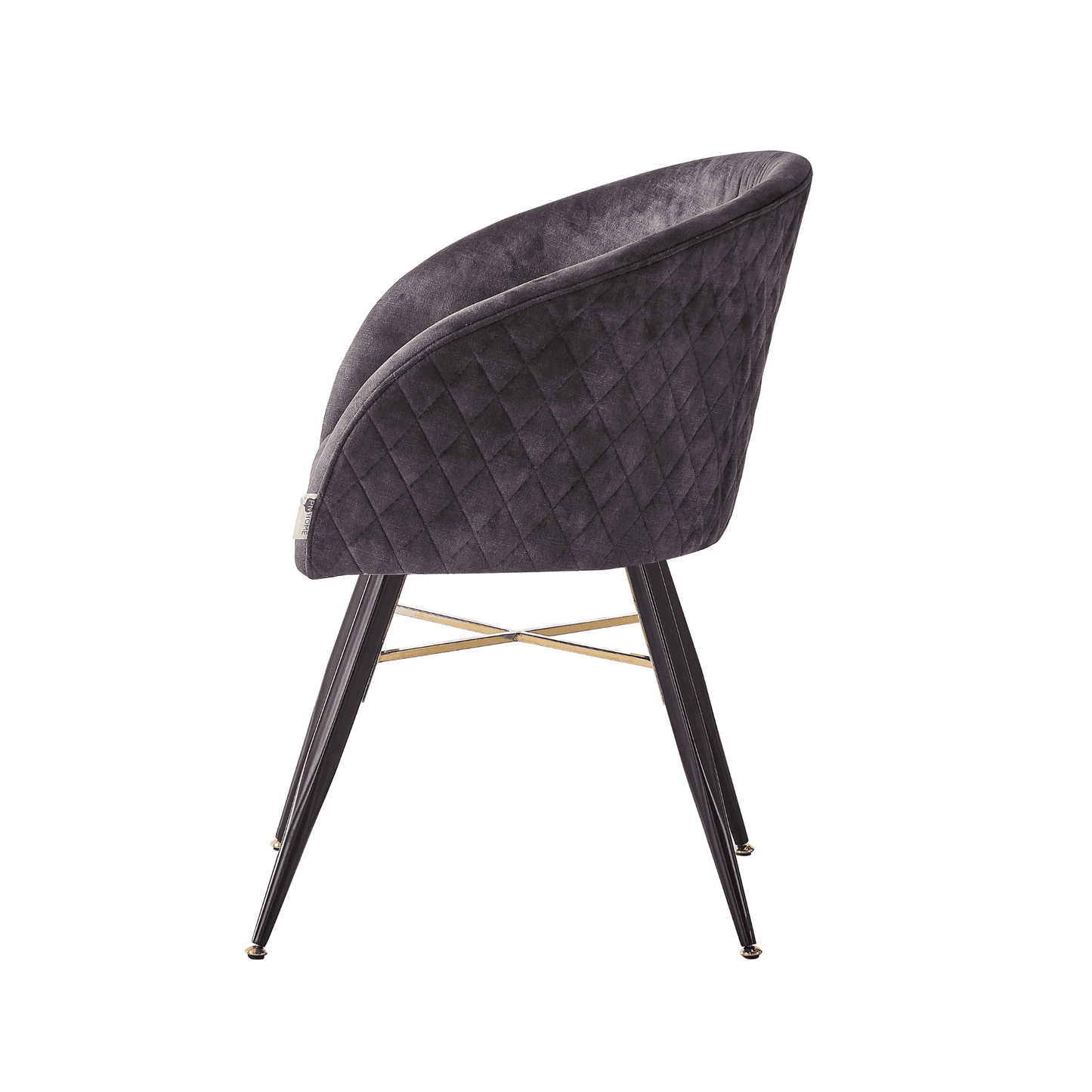 Vittorio LUX Velvet Dining Chair with Metal Legs - Perfect for Dining Room Living Room PN Home