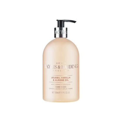 Baylis And Harding Hand Wash 500ml Jojoba Vanilla And Almond Oil