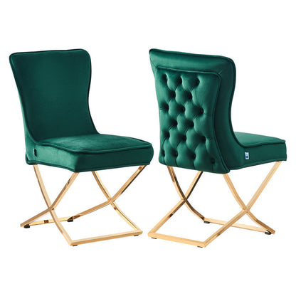 Trafalgar Velvet Dining Chair PN Home