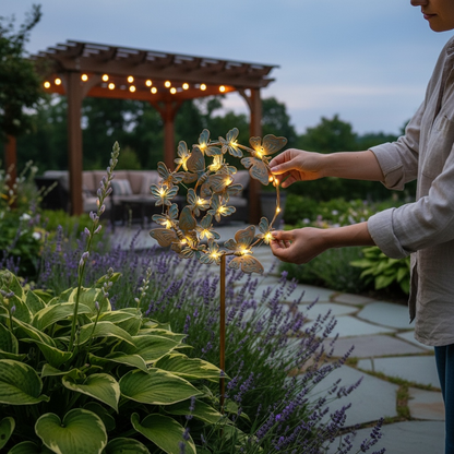 Butteryfly Fairy Solar Light on Stake
