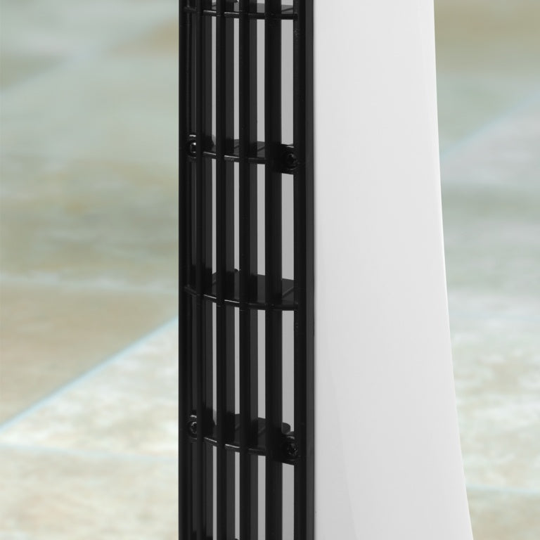 SupaCool Bladeless Tower Fan 50W Energy Efficient Quiet Cooling For Home Office Bedroom