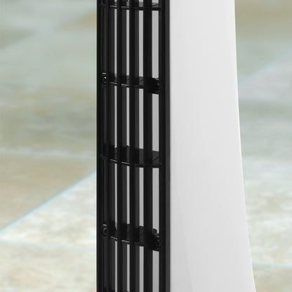 SupaCool Bladeless Tower Fan 50W Energy Efficient Quiet Cooling For Home Office Bedroom