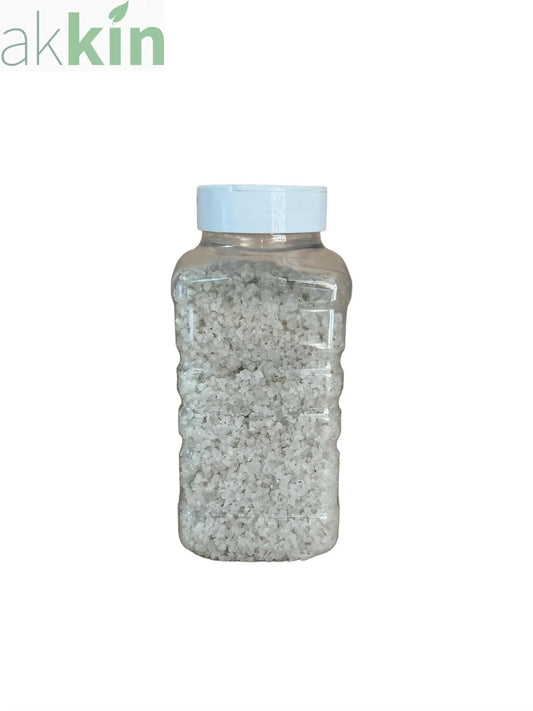 1kg White Rock Salt Easy Use Shaker Bottle - AK Kin Garden Supplies