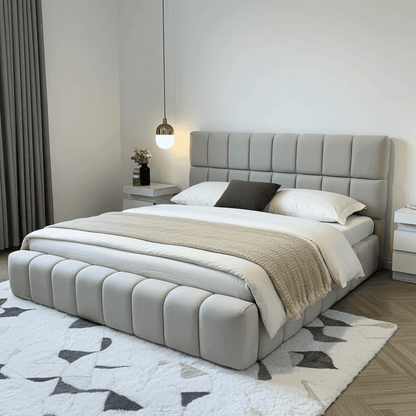 2025 Cube Ambassador Bed Frame – Bespoke Upholstered Bed UK Beds Direct ltd