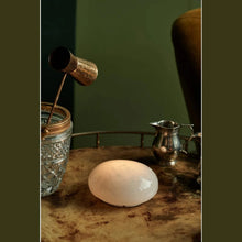 Rokka Rechargeable Glass Table Lamp – White