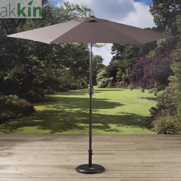 2.5m Crank & Tilt Parasol AK Kin Garden Supplies