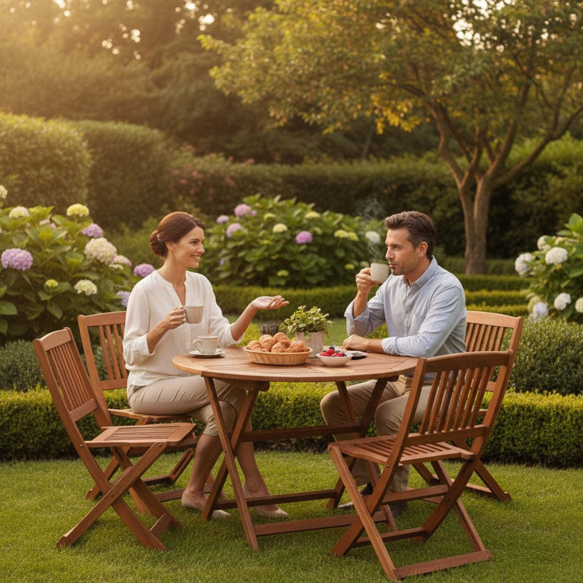 Buckingham Wooden Set