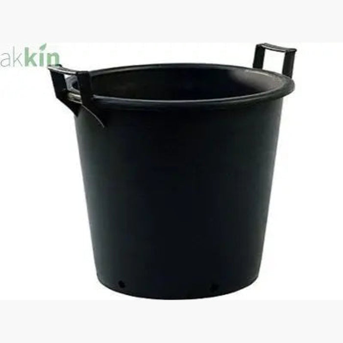 35lt Extra Large Heavy Duty Plastic Tree & Shrub Container Plant Pot with Handles 45 x 32 - AK Kin Garden Supplies