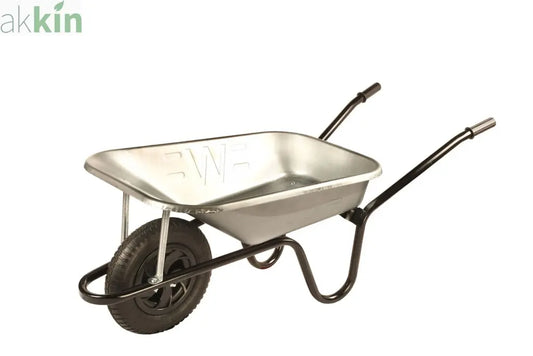 Galvanised Builders Wheelbarrow AK Kin Garden Supplies