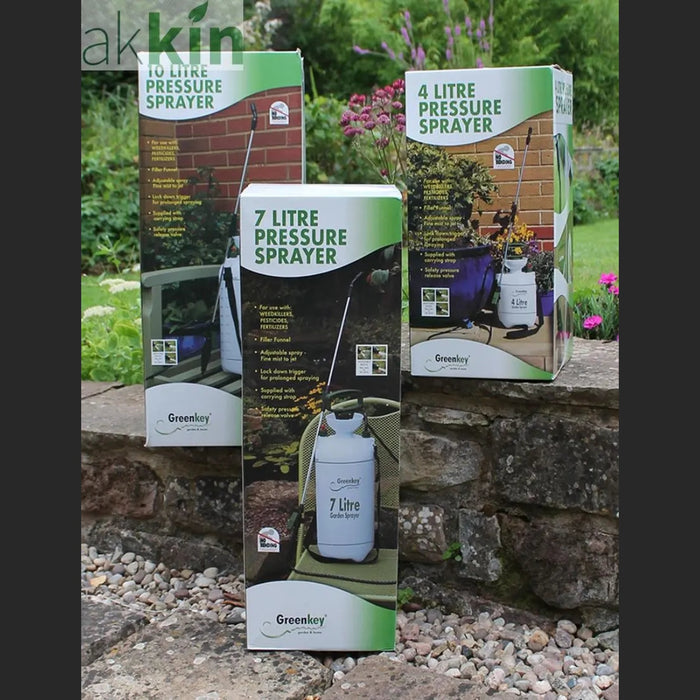 4 Litre Pressure Sprayer with extension lance - AK Kin Garden Supplies