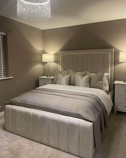 Sahara Aurora 2025 – Luxury Panel Bed Frame UK Beds Direct ltd