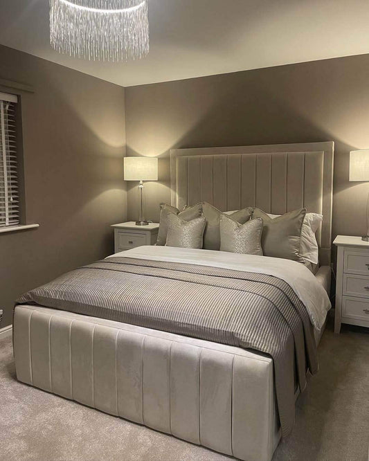 Sahara Aurora 2025 – Luxury Panel Bed Frame UK Beds Direct ltd