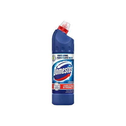 Domestos Original Thick Bleach 750ml Disinfects Surfaces Kills Bacteria And Viruses Toilet And Home Cleaner