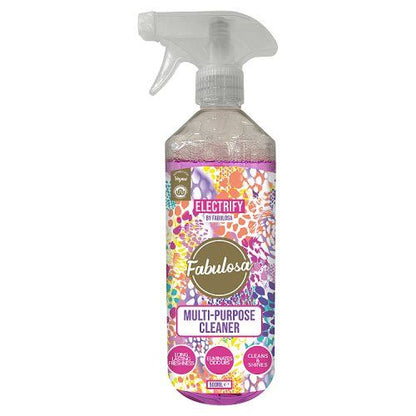 Fabulosa 500ml Antibacterial Spray Electrify Scent For All Surfaces Household Disinfectant Kills Germs
