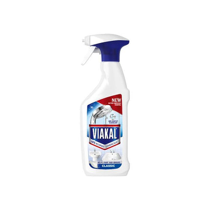Viakal Limescale Remover Spray 500ml Quick Action Descaler for Kitchen and Bathroom Limescale Removal Sparkling Shine