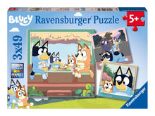Bluey 3x 49 Piece Jigsaw Puzzle