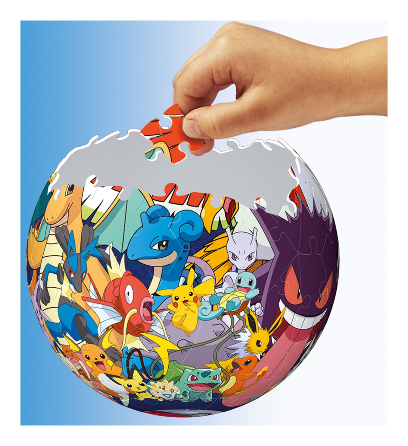 Pokemon 3D Puzzle, 72pc
