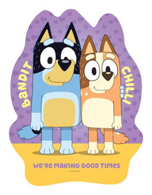 Bluey 4x Large Shaped Puzzles