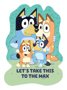 Bluey 4x Large Shaped Puzzles
