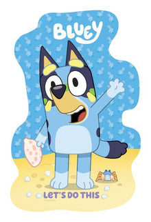 Bluey 4x Large Shaped Puzzles