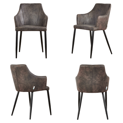 Zarah LUX faux leather chair PN Home