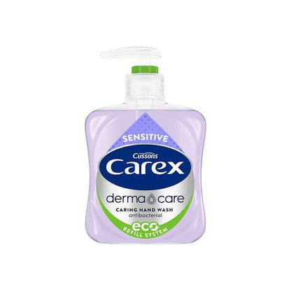 Carex Handwash Sensitive 250ml Gentle Formula For Sensitive Skin