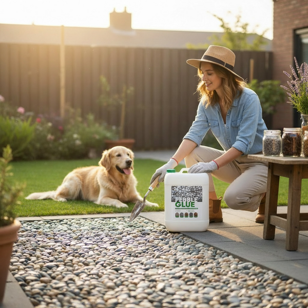 Pebble Glue Resin: Secure, Natural Stone Binder 5L