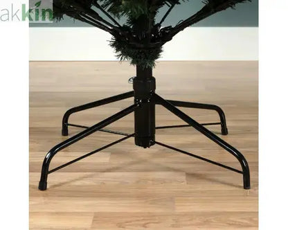 6ft 1.8m Geneva Fir GB Artificial Christmas Tree with Built In Micro LED Lights Indoor AK Kin Garden Supplies