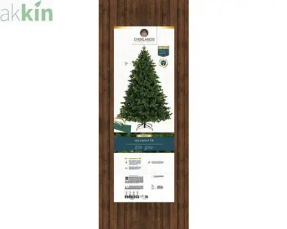 6ft 1.8m Luxury Hollimont Fir Artificial Christmas Tree Indoor AK Kin Garden Supplies