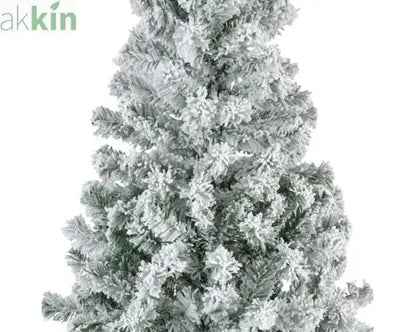 6ft 1.8m Rovinj Pine Snowy Artificial Christmas Tree Indoor AK Kin Garden Supplies