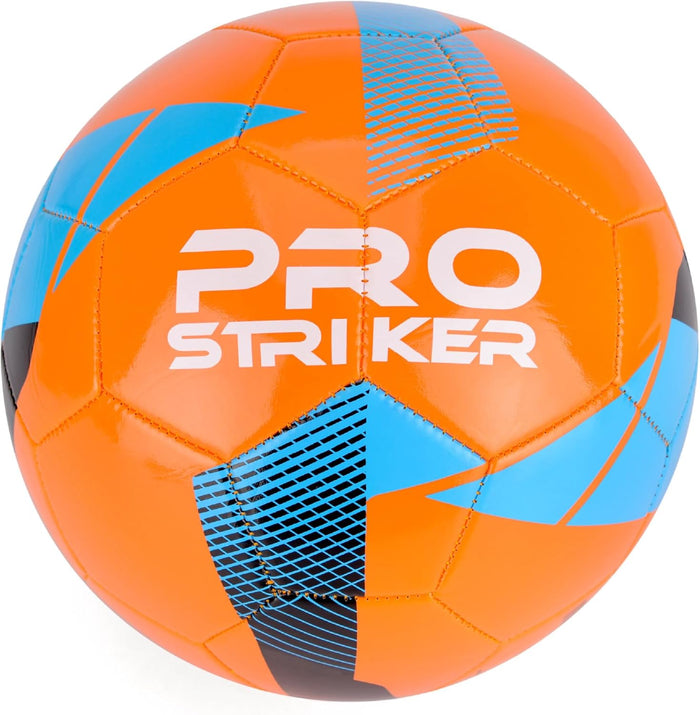 Size 5 Pro Striker Football Orange