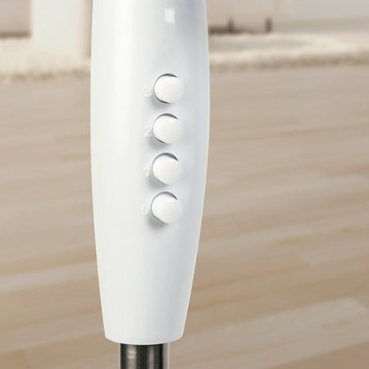 SupaCool Oscillating Stand Fan With Adjustable Height Tilt Quiet Operation And Wide Air Coverage For Home Office