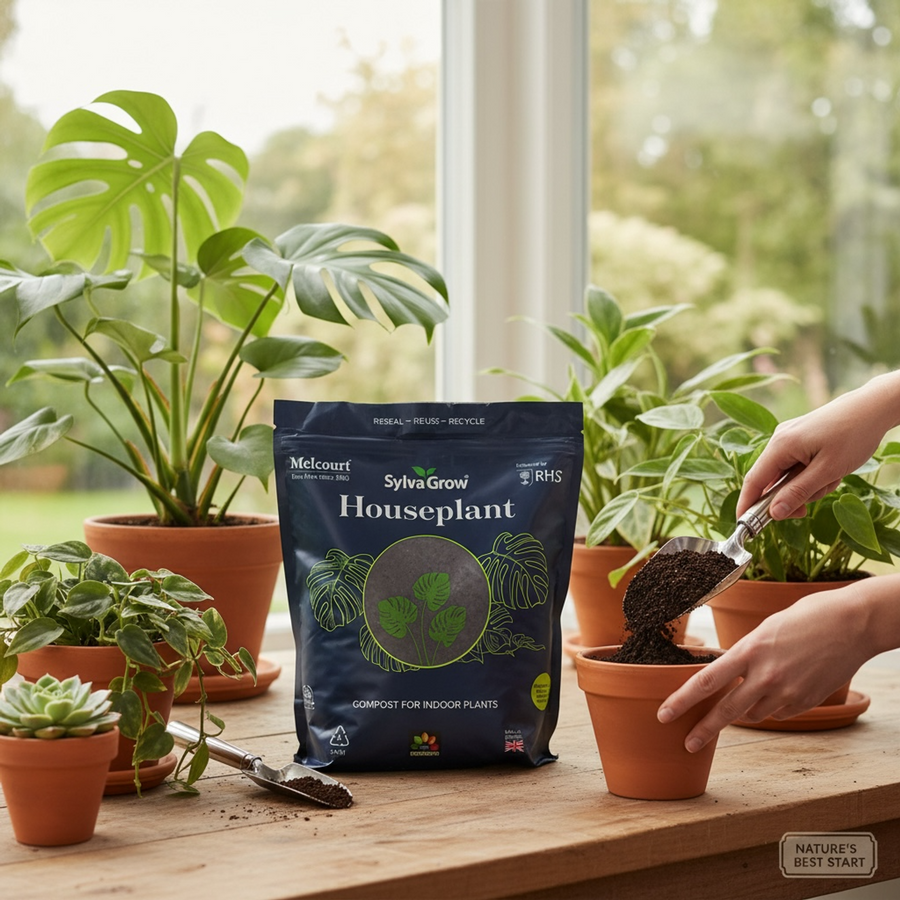 Melcourt SylvaGrow House Plant Peat Free Compost 5L