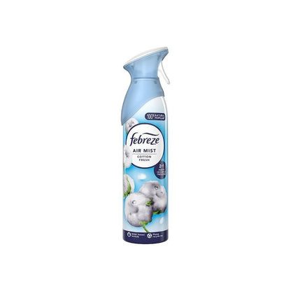Febreze Spray Air Freshener 185ml Cotton Fresh OdourClear Odour Elimination Formula