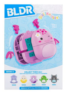 BLDR Squishmallows 2in Buildable Character Asst