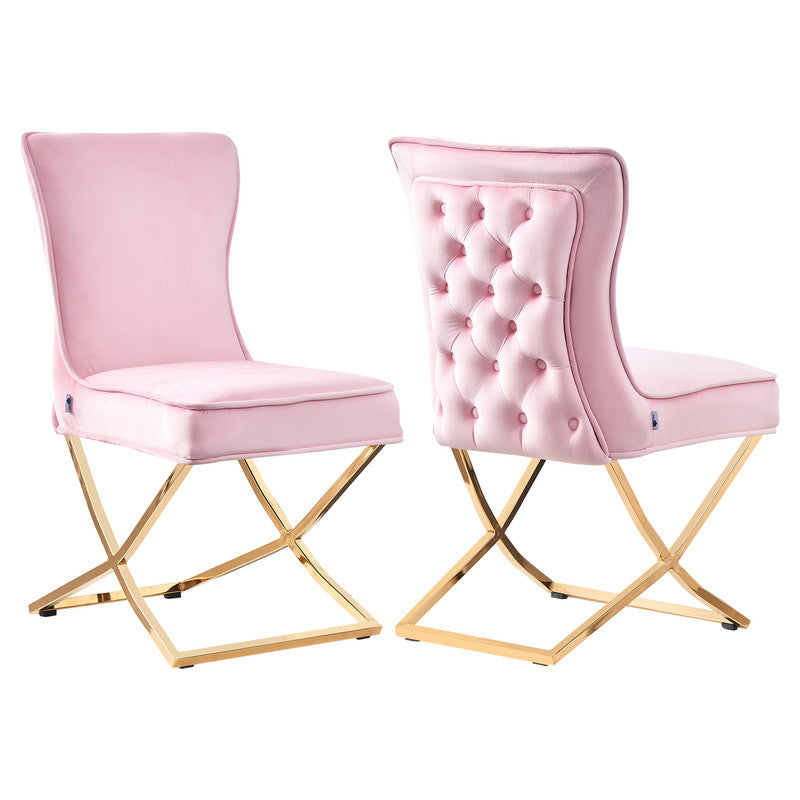 Trafalgar Velvet Dining Chair PN Home