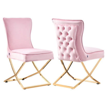 Trafalgar Velvet Dining Chair PN Home