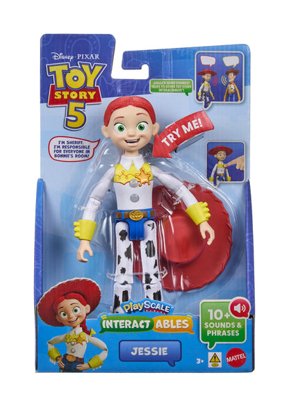 Disney and Pixar Toy Story 5 Interactables Talking Jessie Figure
