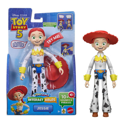 Disney and Pixar Toy Story 5 Interactables Talking Jessie Figure
