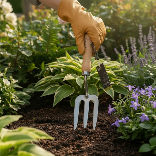 Burgon & Ball RHS Stainless Hand Fork