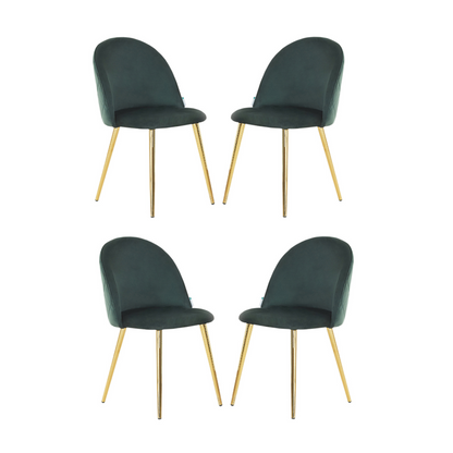 Lucia Velvet Dining Chair Or Dressing Table Chair PN Home