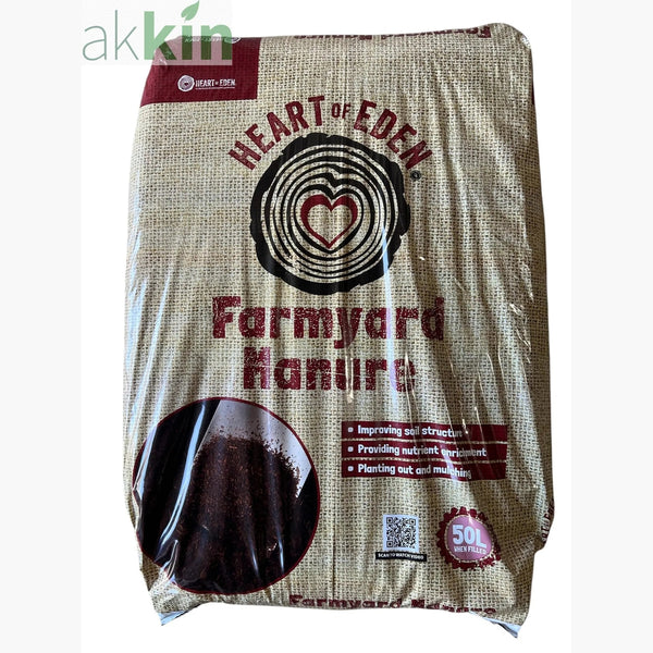 AHS Heart of Eden Farmyard	Manure 50L AK Kin Garden Supplies