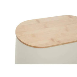 Alton Cream Modern Bread Bin H21 x D18 x W34 AK Kin Garden Supplies