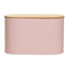 Alton Pink Modern Bread Bin H21 x D18 x W34 AK Kin Garden Supplies