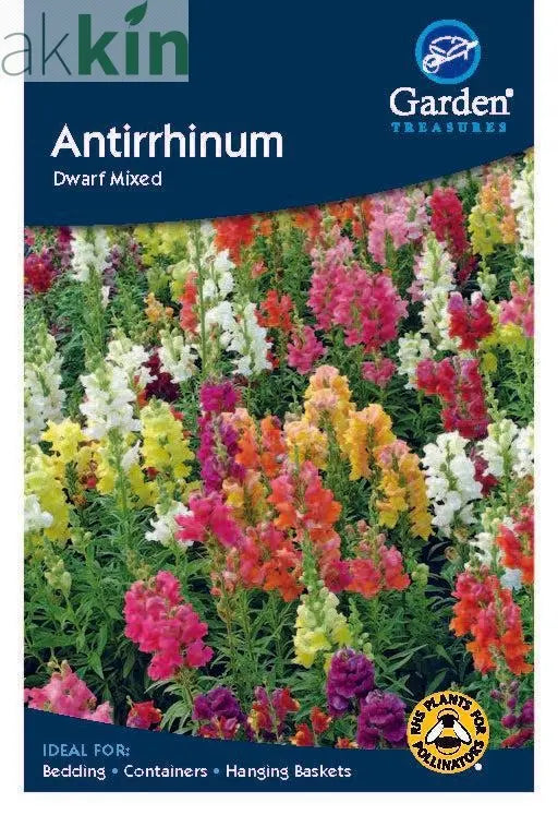 Antirrhinum Dwarf Mixed Seeds One Click Plants