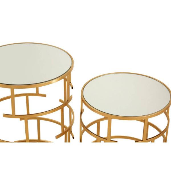 Avantis Set Of 2 Maze Design Side Tables House, Home & Garden