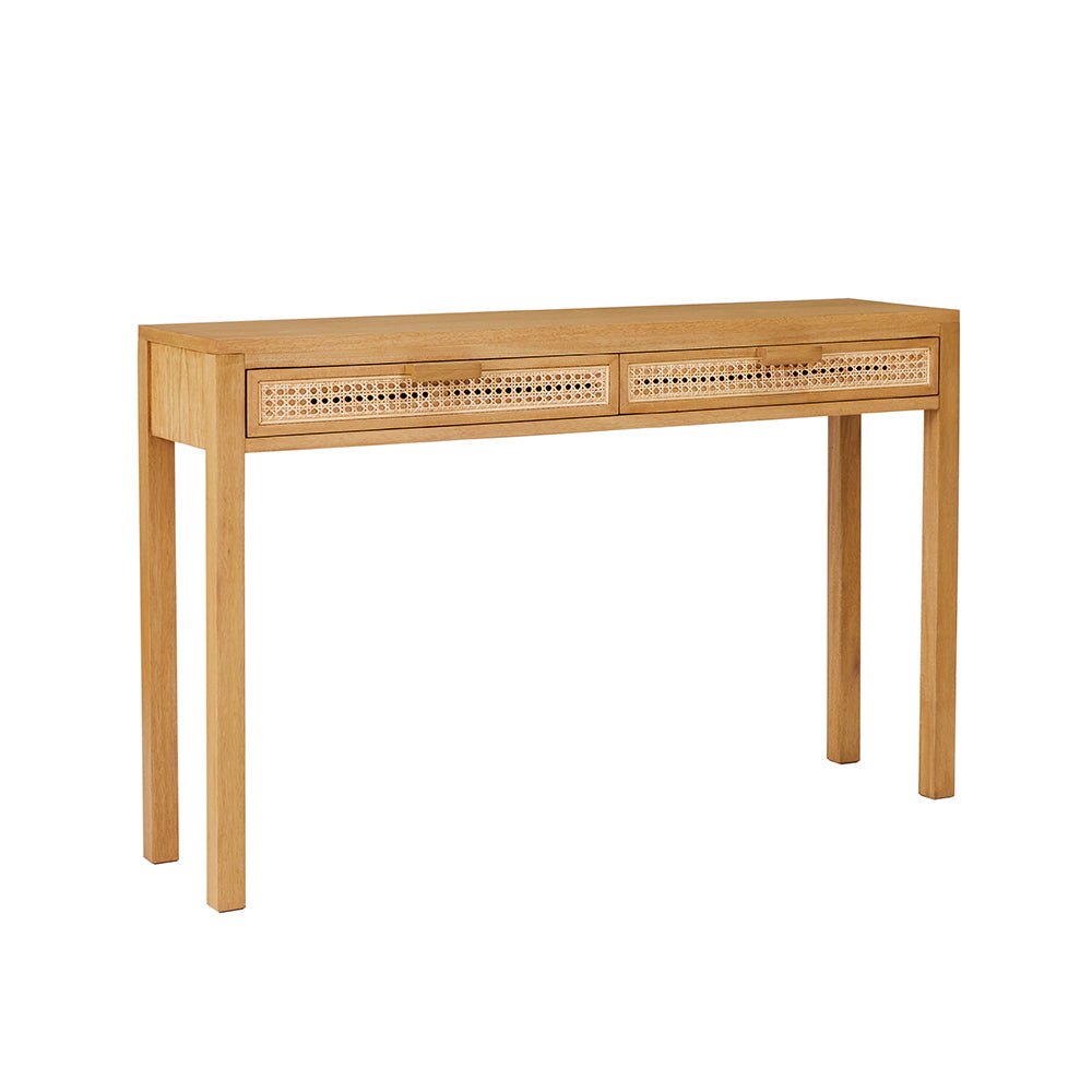 Bali Rattan Dressing Table with 2 Drawers Fishe and Lilly