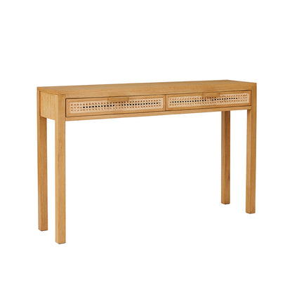 Bali Rattan Dressing Table with 2 Drawers Fishe and Lilly