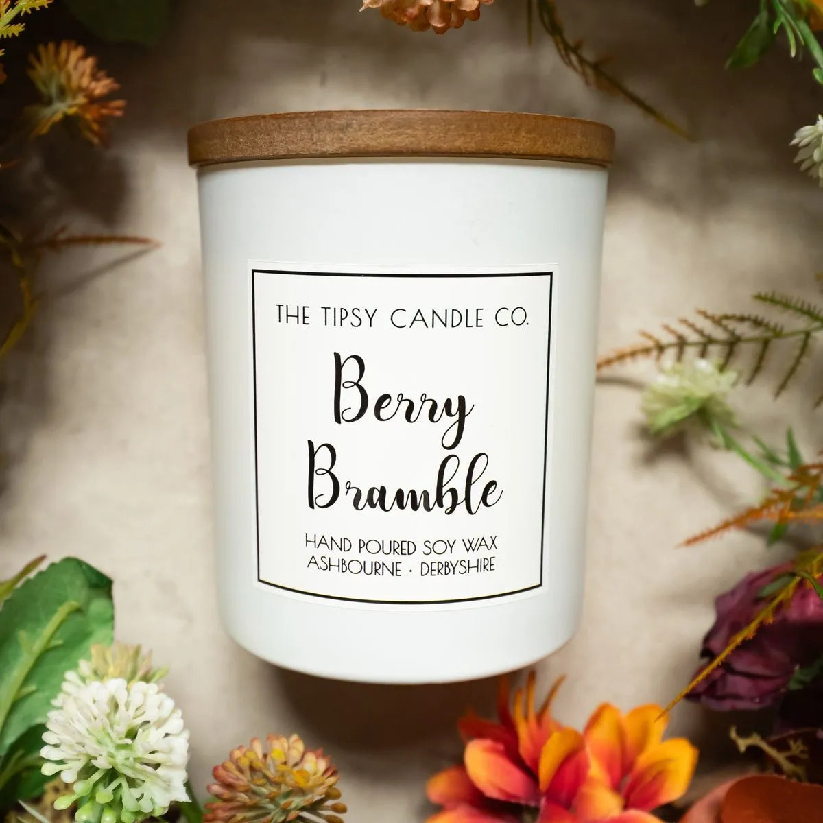 Berry Bramble candle 300ml White Jar House, Home & Garden