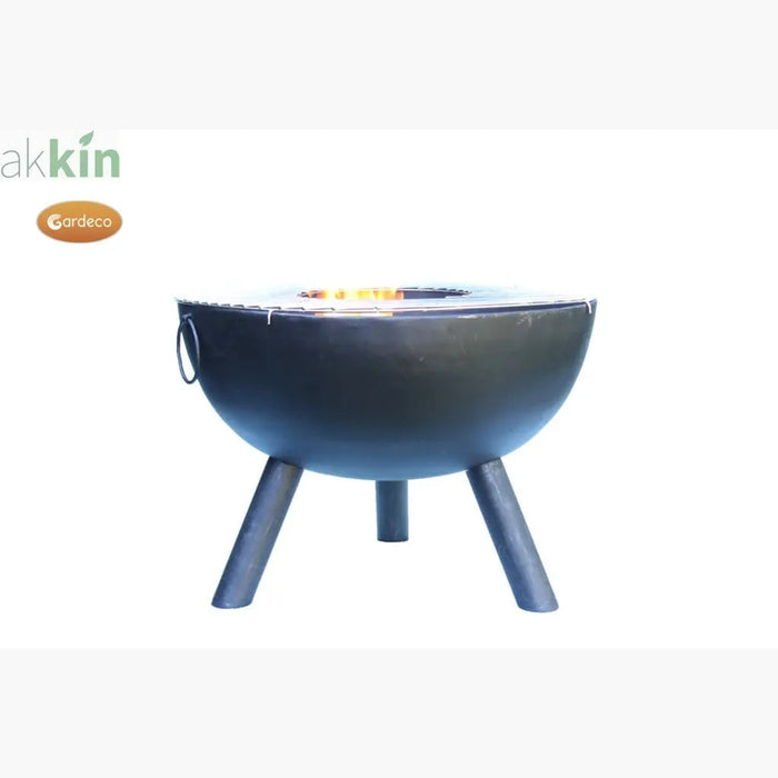 Black Steel Fire Bowl AK Kin Garden Supplies